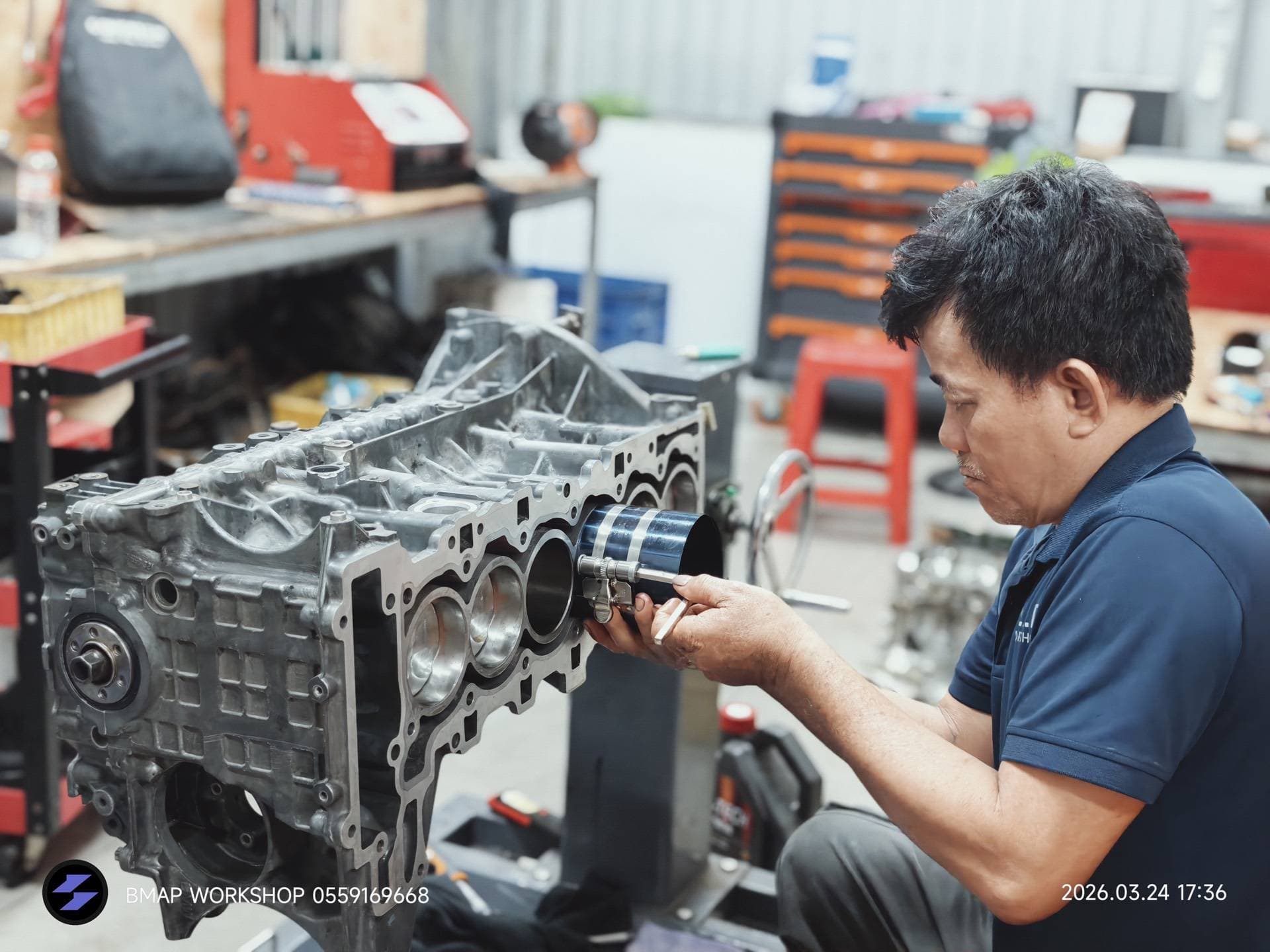 Rebuild Động Cơ